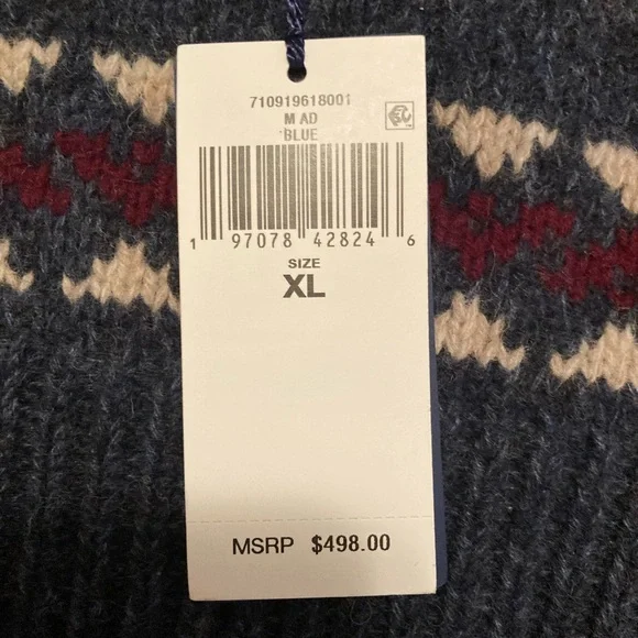 Ralph Lauren XL Sweater - NWT